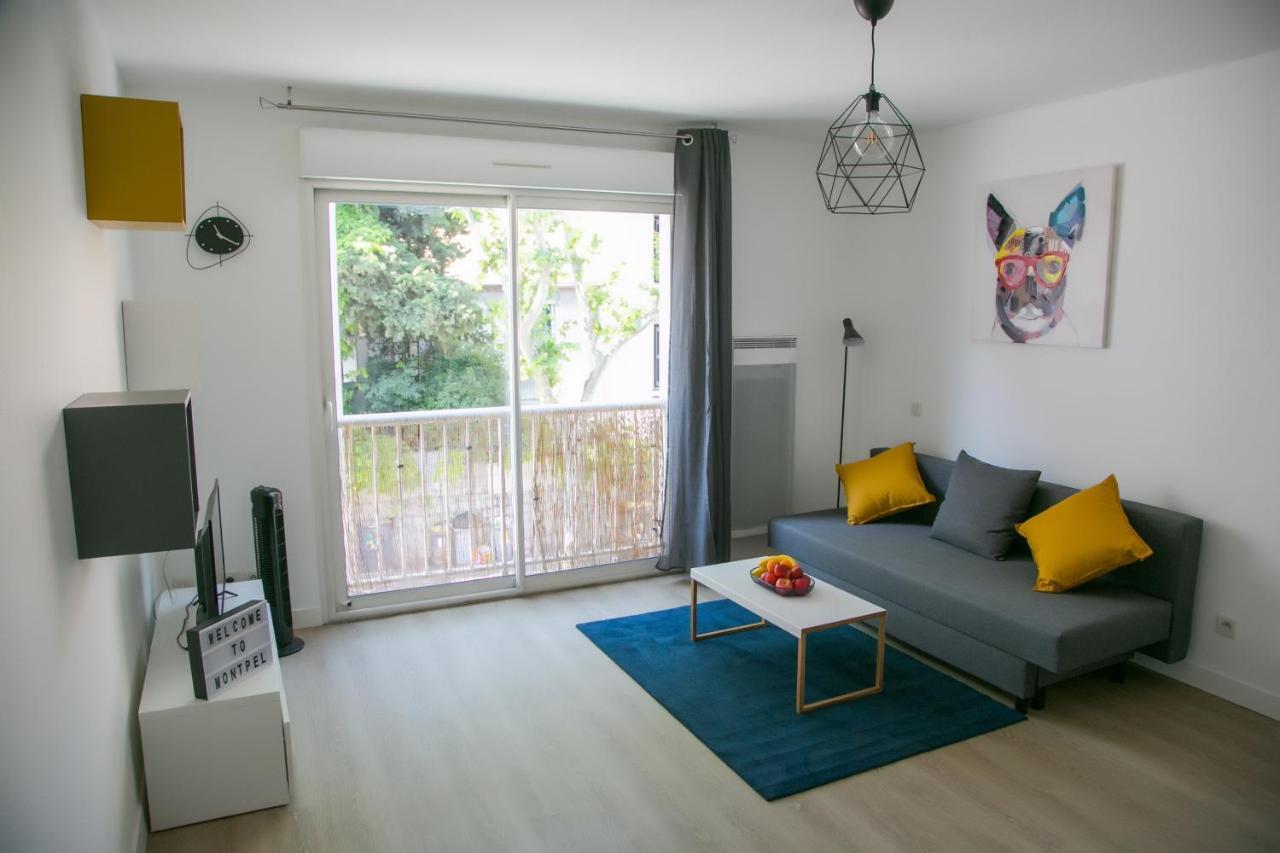 T2 Proche Centre Historique Gare St-Roch Avec Parking Apartment Montpellier Bagian luar foto